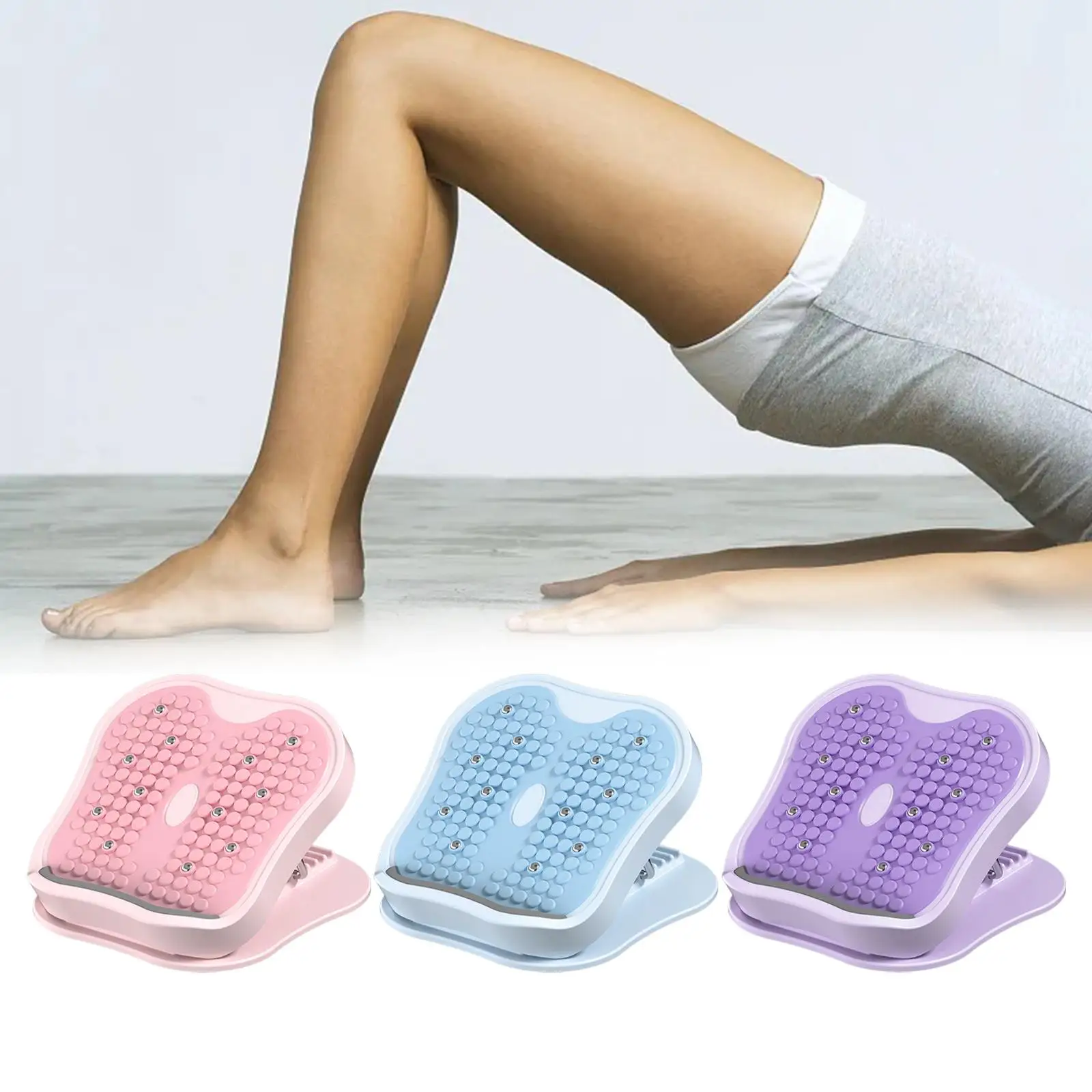 Calf Stretching Board Multifunctional Portable Leg Stretching Calf Stretch Board Incline Board for Hamstring Heel Legs Calves