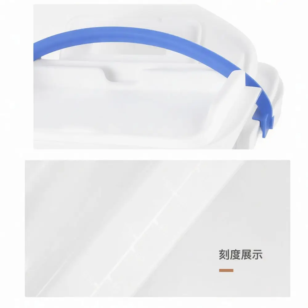Laundry Powder Organizer Plastic Container Detergent Dispenser For Soap Beads Liquid Cleaning Supplies Home Storage