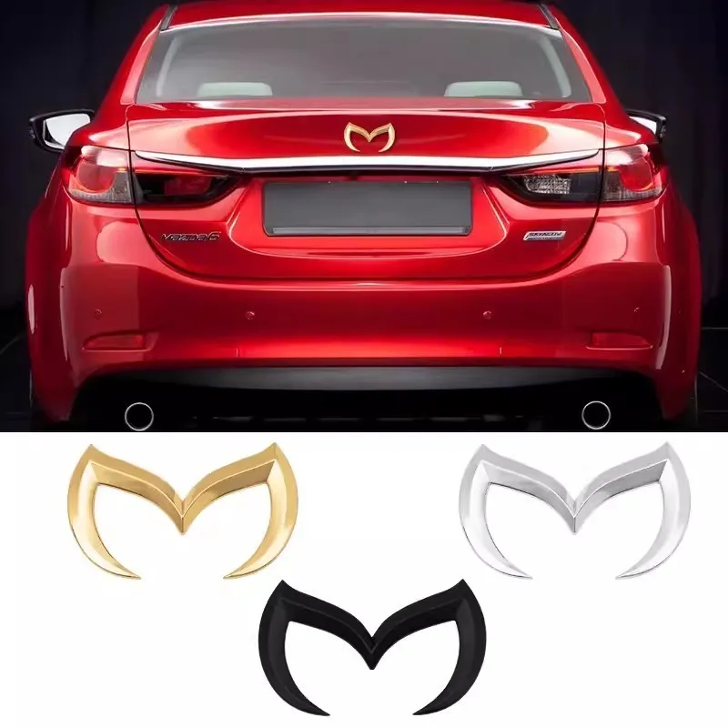 New car 3D sticker decoration for Mazda m bat MX-5 CX-30 CX-3 CX-8 CX-5 BT-50 CX-7 atez car rear tail sticker accessories