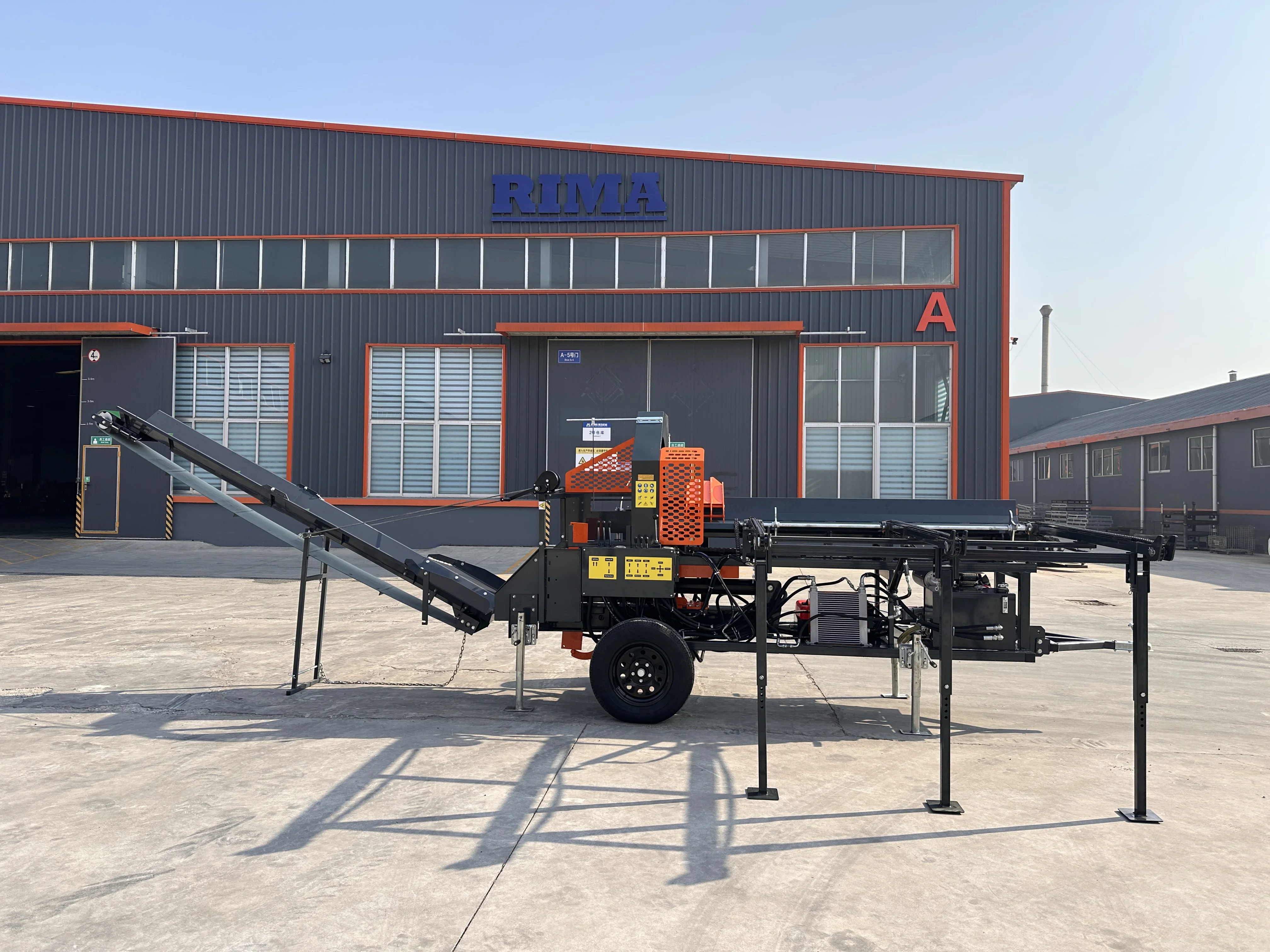 Mobile Powered Firewood Proces - Gardening Tools Video 评论和价格
