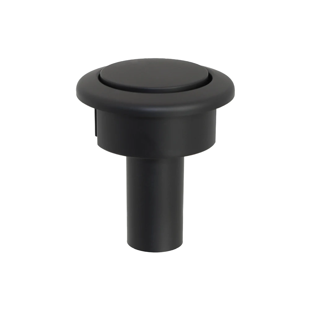 For Siamp For Storm 33A Toilet Push Button Flush Black ABS Toilet Water Tank Button Round Valve Push Button For 34335077
