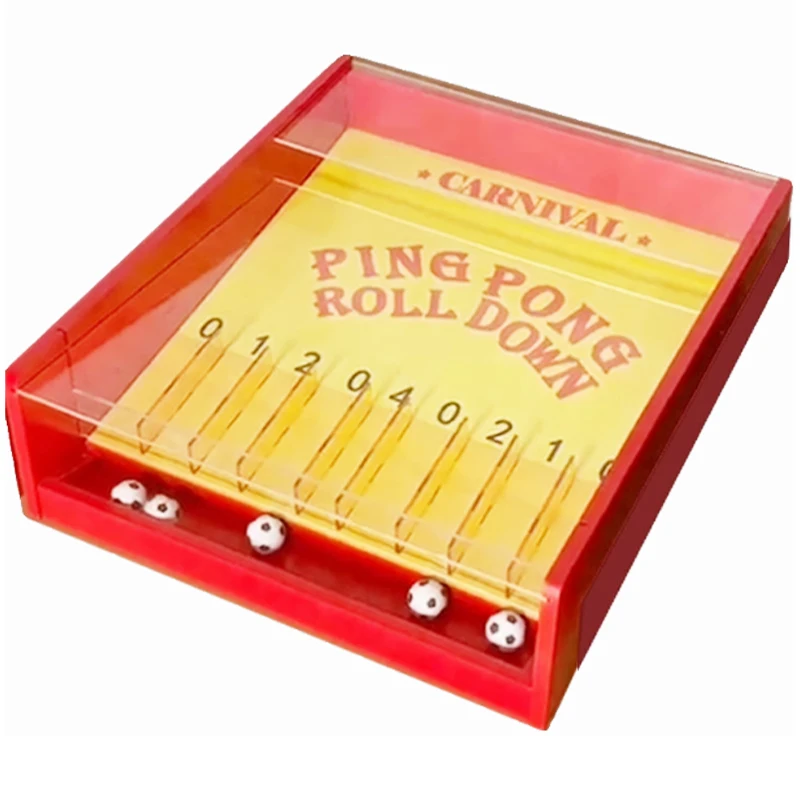 Rolling Ball Lottery, Rolling Table Tennis Lottery Game Interactive Games Event Games Carnival Games Event Props