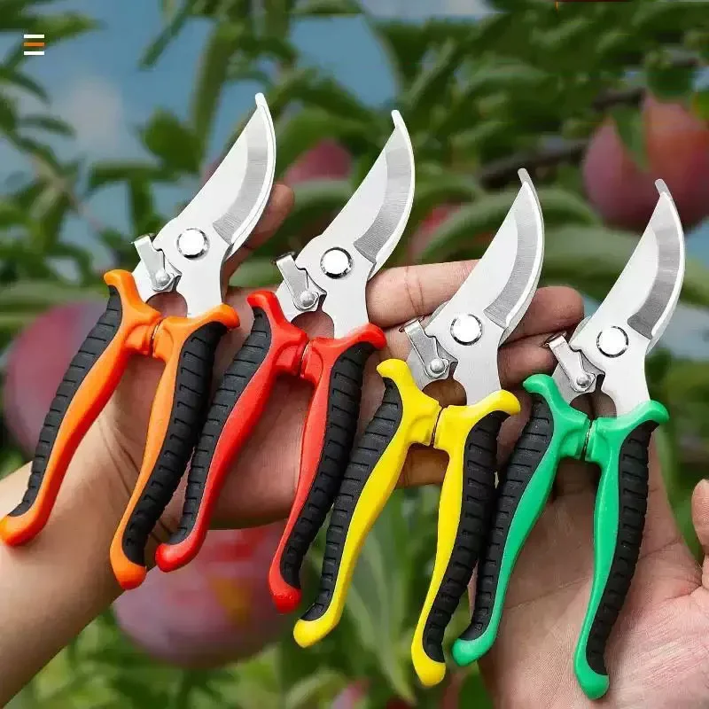 Garden Professional Scissors for Branch Trimming Fruit Tree Pruning Heavy Duty Household Gardening Shears