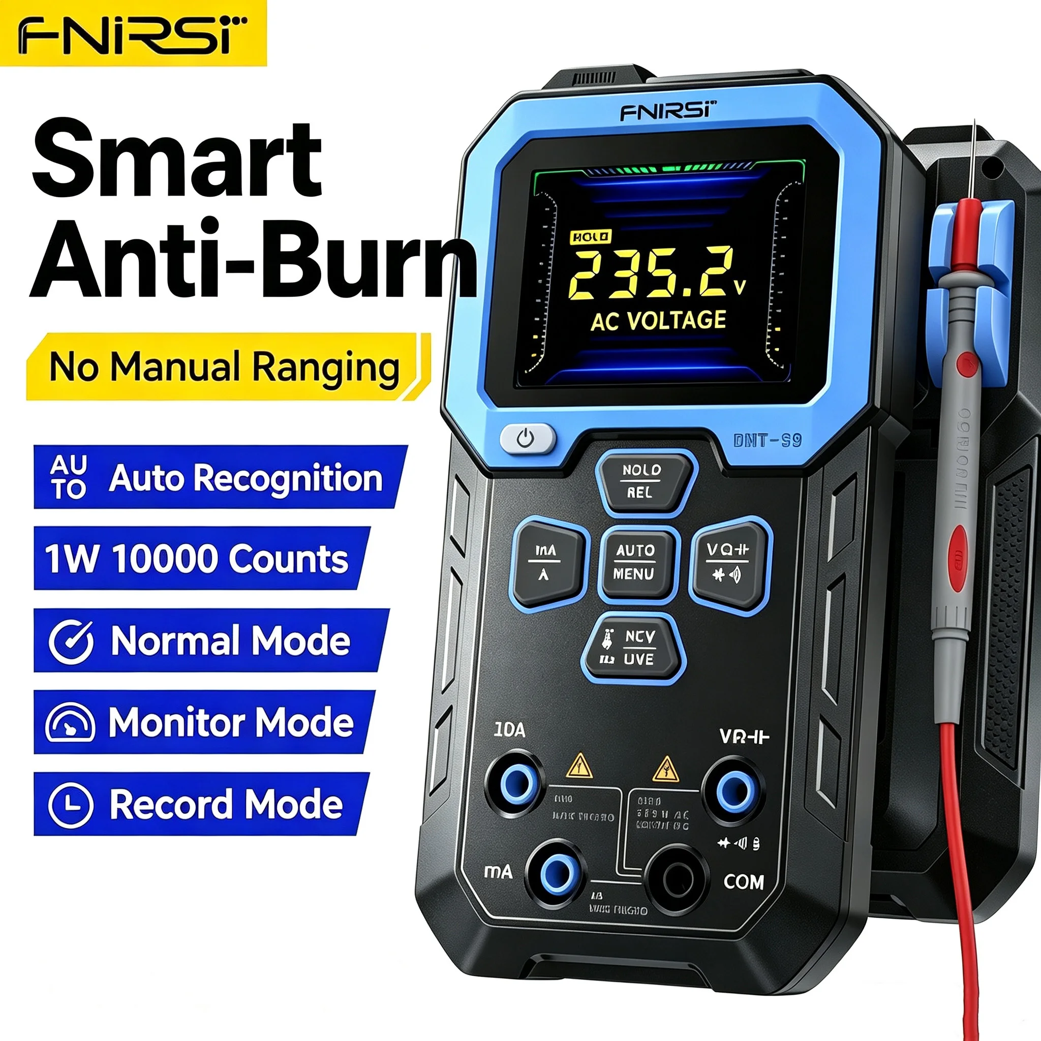 smart-digital-multimeter-fnirsi-dmt‑99-10000-counts-true-rms-ncv-capacitance-temperature-current-voltage-multifunctional-tester