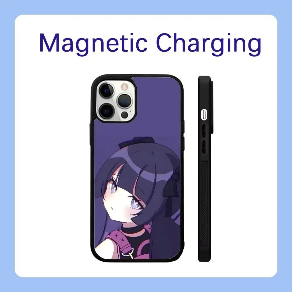 Tuyu الموسيقى اليابانية JPOP جراب هاتف آيفون 17,16,15,14,13,12,11,Pro,Max,Plus,Air,Mini,SE Magsafe شحن لاسلكي مغناطيسي