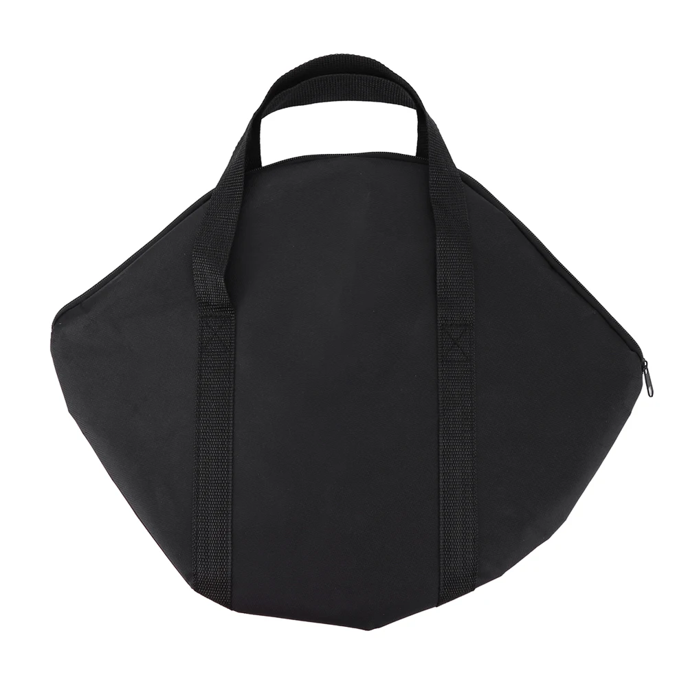 حقيبة تخزين تجهيزات المطابخ مع مقبض 600D أكسفورد مقلاة حقيبة مقاومة للاهتراء التخييم تجهيزات المطابخ المنظم أداة شواء في الهواء الطلق للمطبخ #1