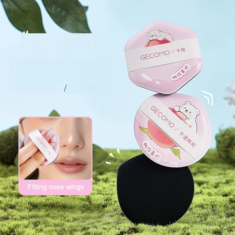 8 stuks multi-vormige cosmetische make-up bladerdeeg blender spons set soft touch schoonheid blenders voor foundation poeder toepassing dagelijks ook