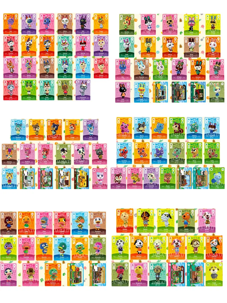 Rfid Nfc Tag Amxxbo Leaf Animal Crossing Lock  Card For ACNH New Horizons NS Switch WIIU Card Nfc Tag Card Set Carte