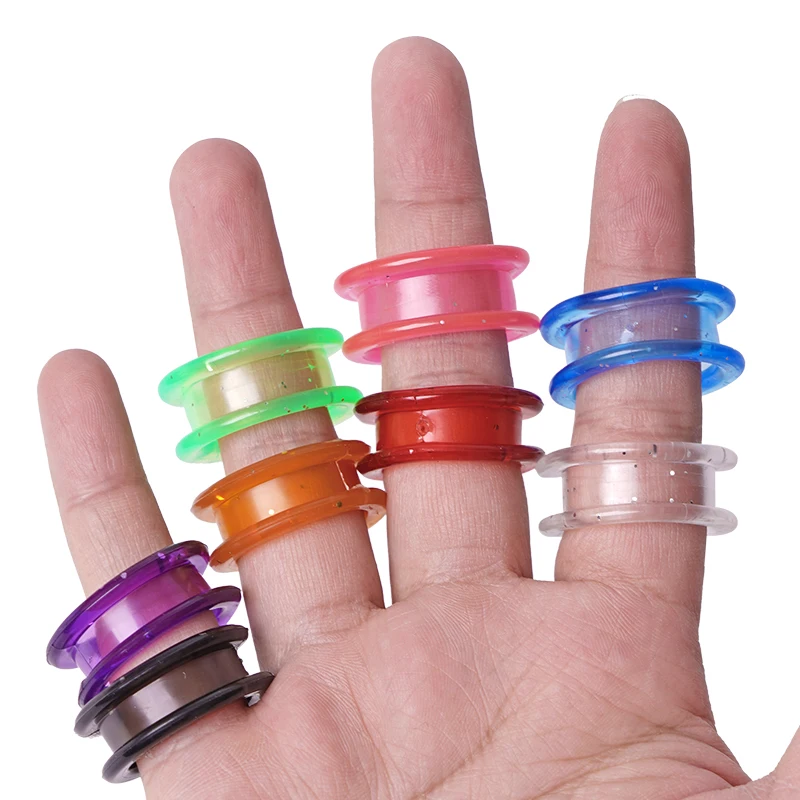 5Pcs/Set Silicone Finger Rings for Cat Dog Hair Scissors Protector Colorful Pet Grooming Scissors Protecting Finger Protector