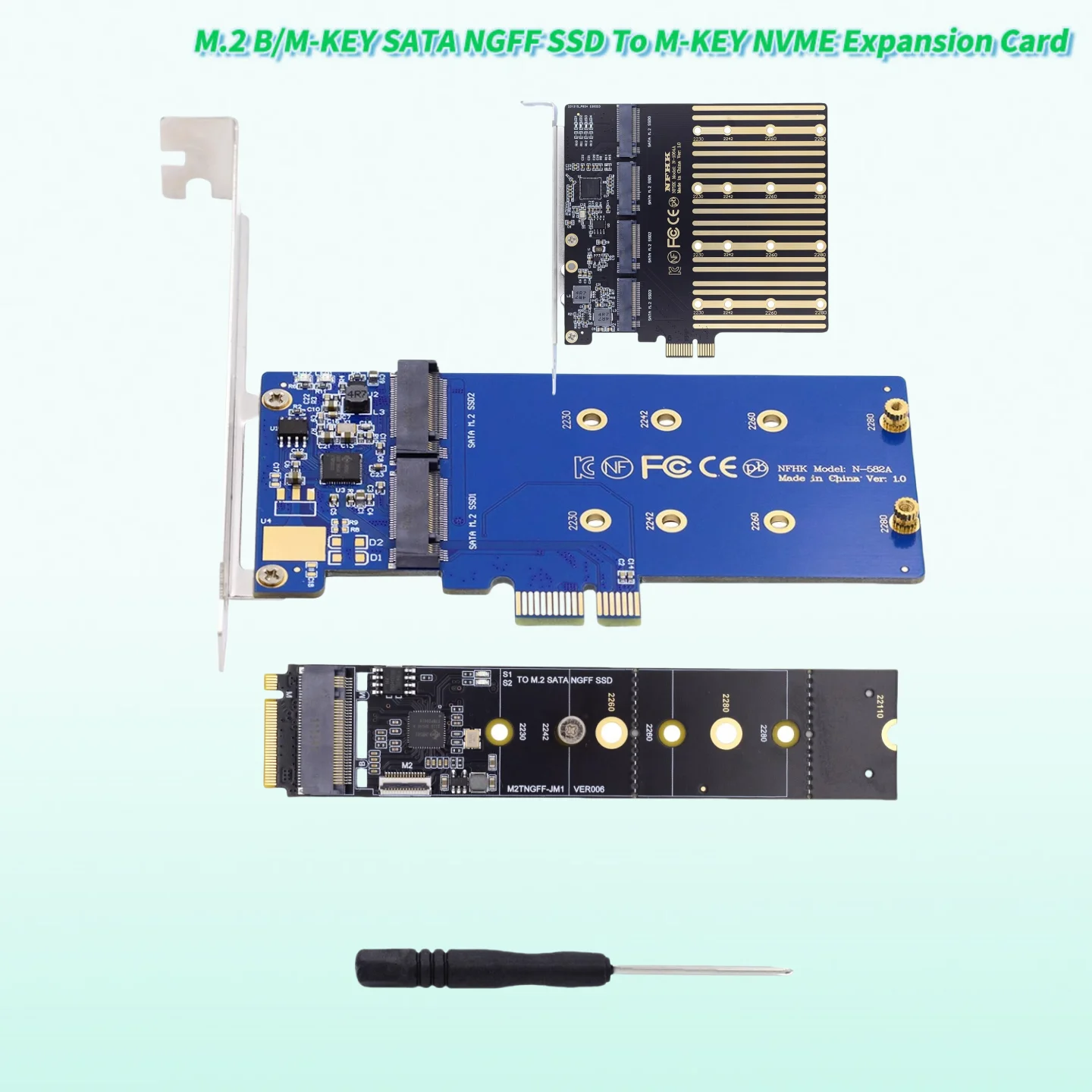 2025 New M.2 B/M-KE…