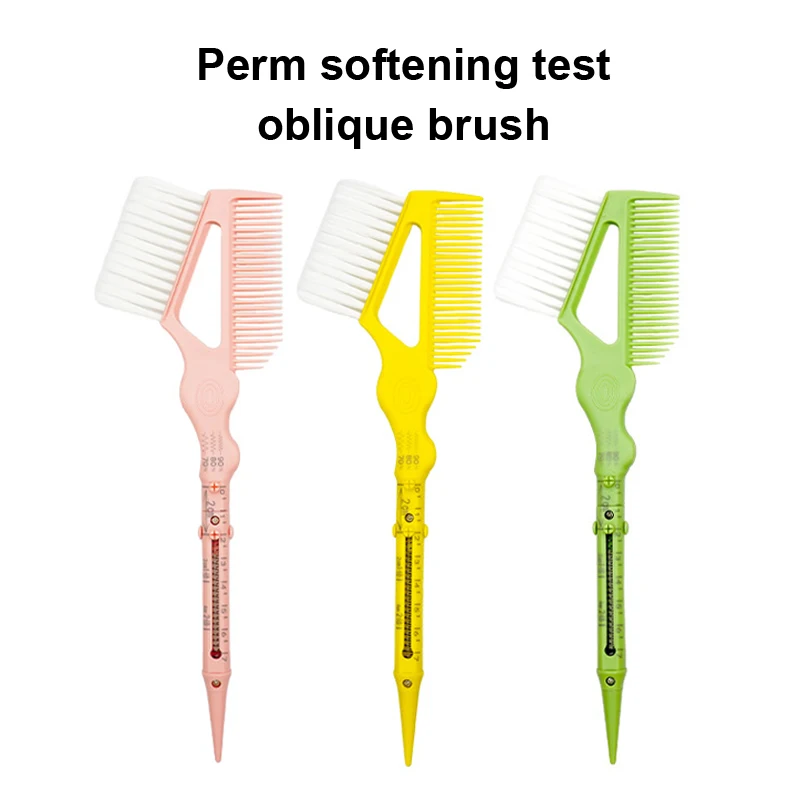 

1pcs Hair Coloring Brush Double-Sided Hair Dye Applicator Professional Hairdressing Comb Diy Salon Barber Softening Test Brush