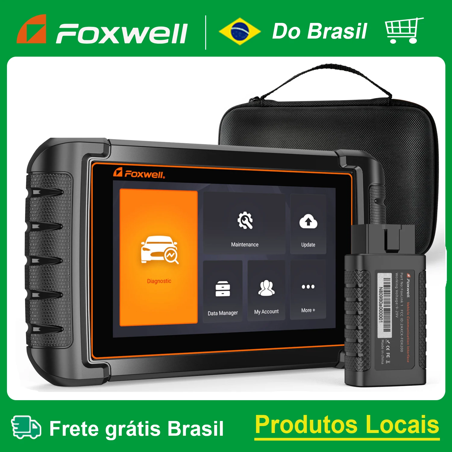 FOXWELL NT809BT Professional Car Diagnostic Tools Full System OBD2 Automotive Scanner 30 Reset Bidirectional Control Scan Tools