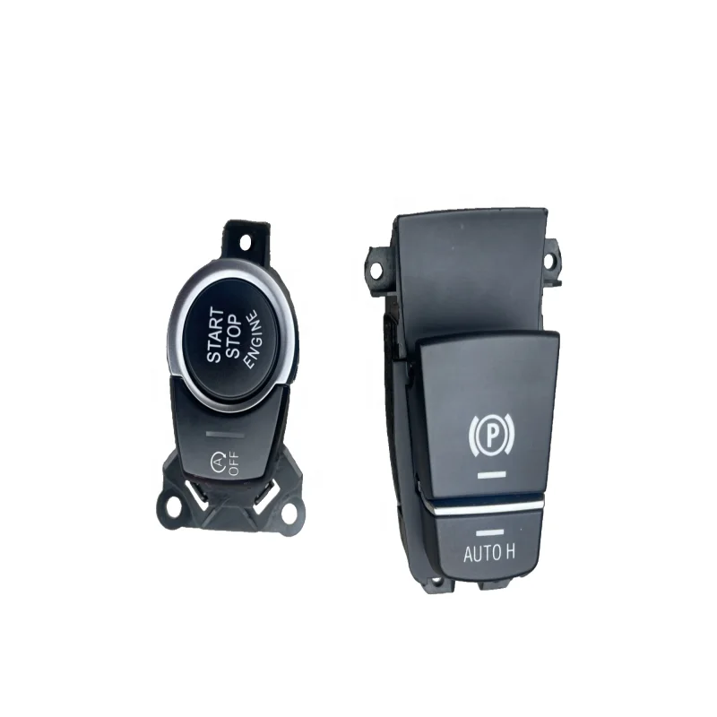 New high-quality X3 X4 F25 F26 start button, parking brake, hand brake AUTO H temporary brake for BMW