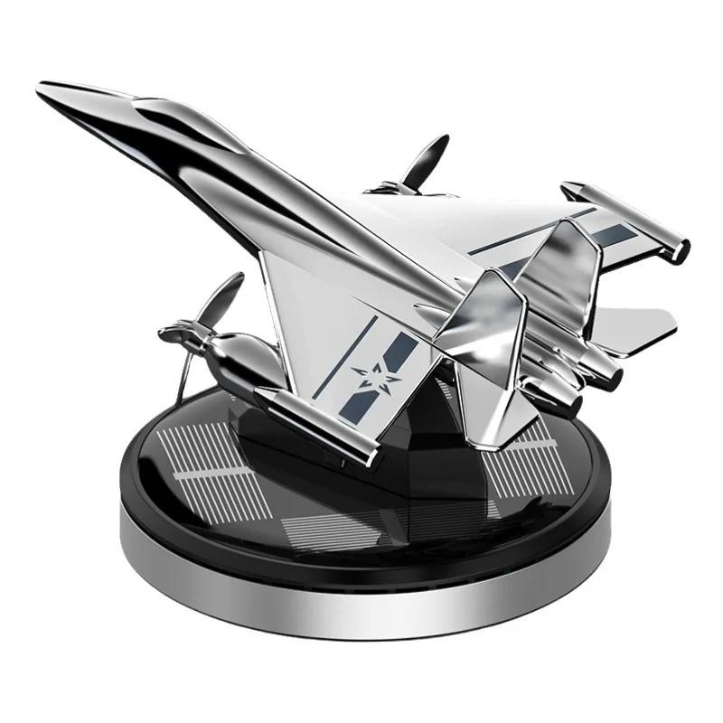 

Tom AutoHigh-End Solar-Powered Airplane & Car Fragrance Ornament Long-Lasting Light Interior Decoration Metal Aromatherapy Fresh