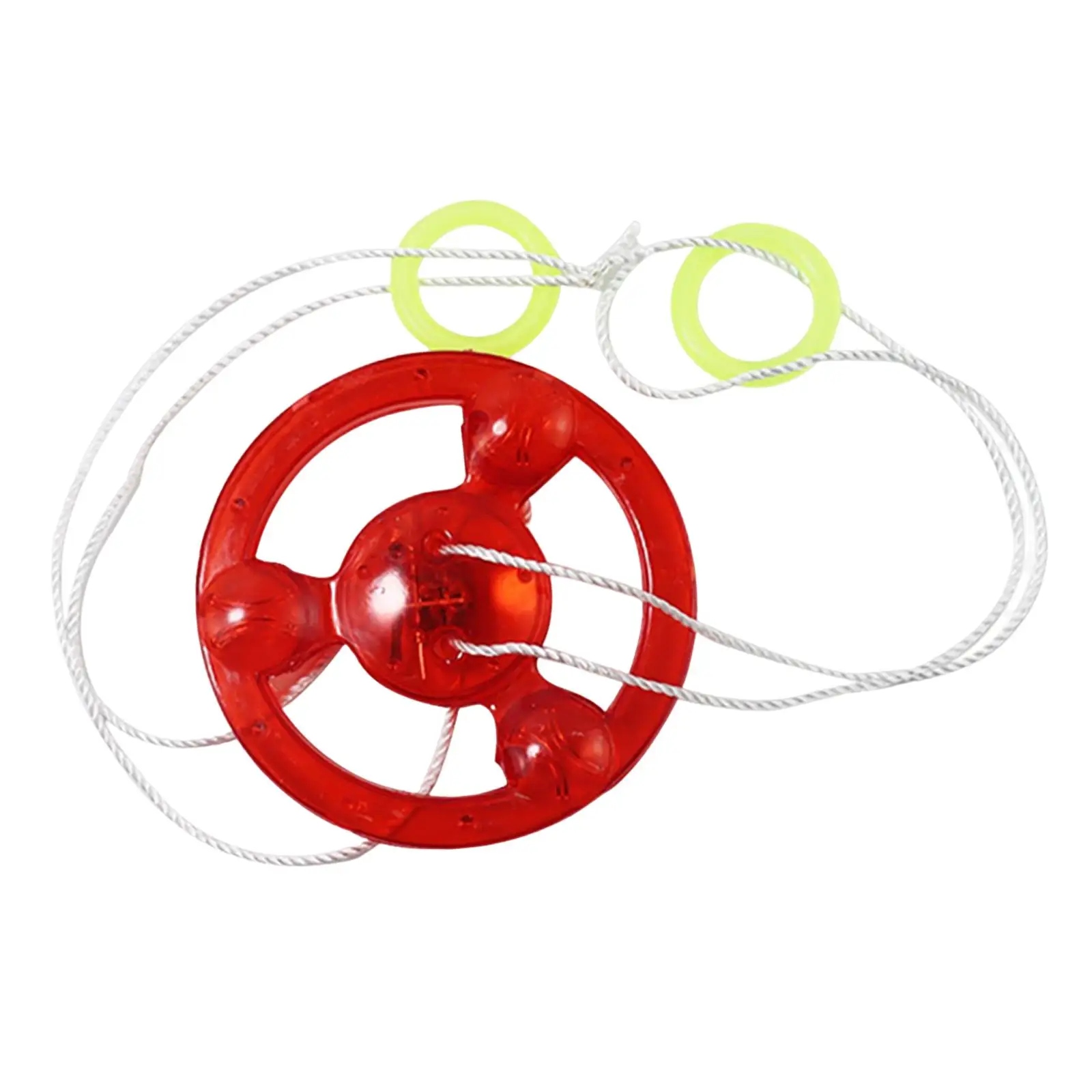 Rotating Gyro Rotating Wheel Pulling String Flywheel Whistle for Children