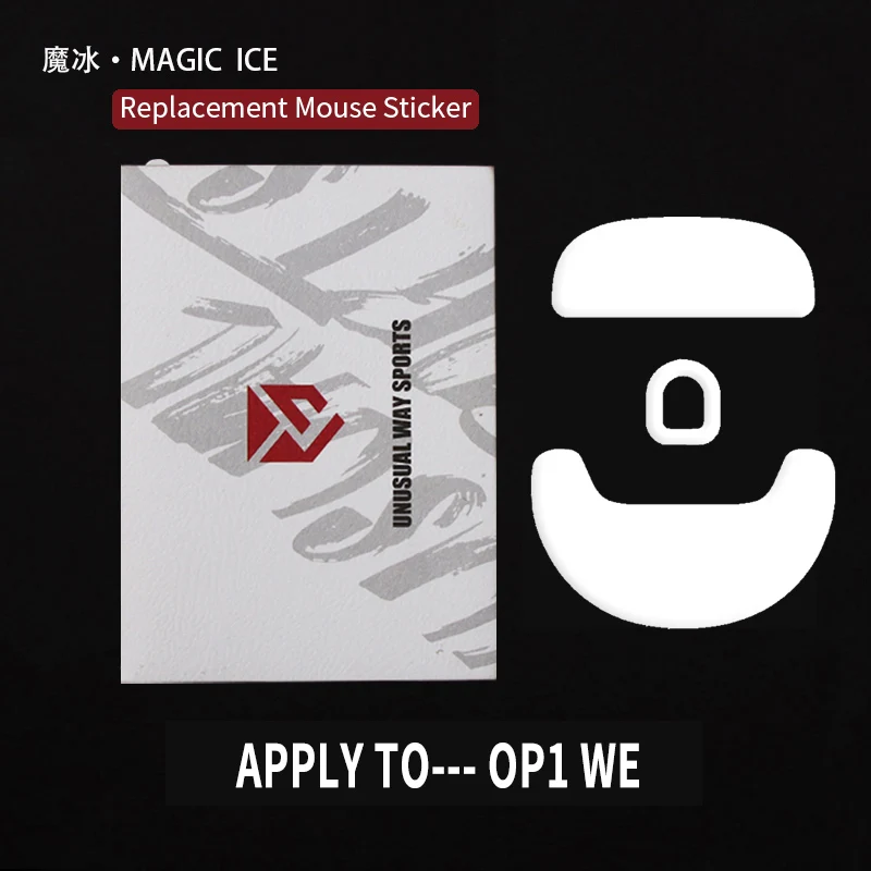 UnusualWaySports Mouse Skates Feet ENDGAME GEAR OP1 WE 8K 4K Cambered Surface PTFE Anti Collapse Magic Ice Pink Black Silver Fox