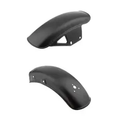 For Suzuki GN125 GN250 GN 125cc 250cc Universal Motorcycle Front Rear Fender Retro Mudguard Cover Metal Protector Accessories