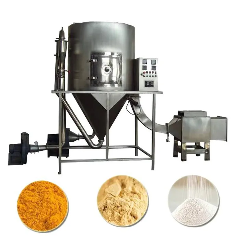 10L 10 Kg Spirulina Microalgae Powder Aloe Vera Ceramic Spray Dryer Processing Drying Drier Machine