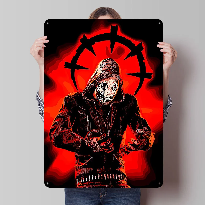 Dead By Daylight Poster Gaming Vintage Wall Art Metal Sign Customized Tin Plaque for Man Cave Decor Home Decoration Luxury Retro