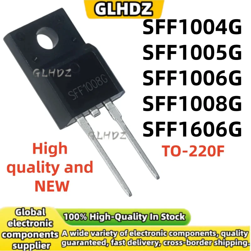 TO-220F 10UNITS -20UNITS SFF1004G SFF1005G SFF1006G SFF1008G SFF1606G in stock