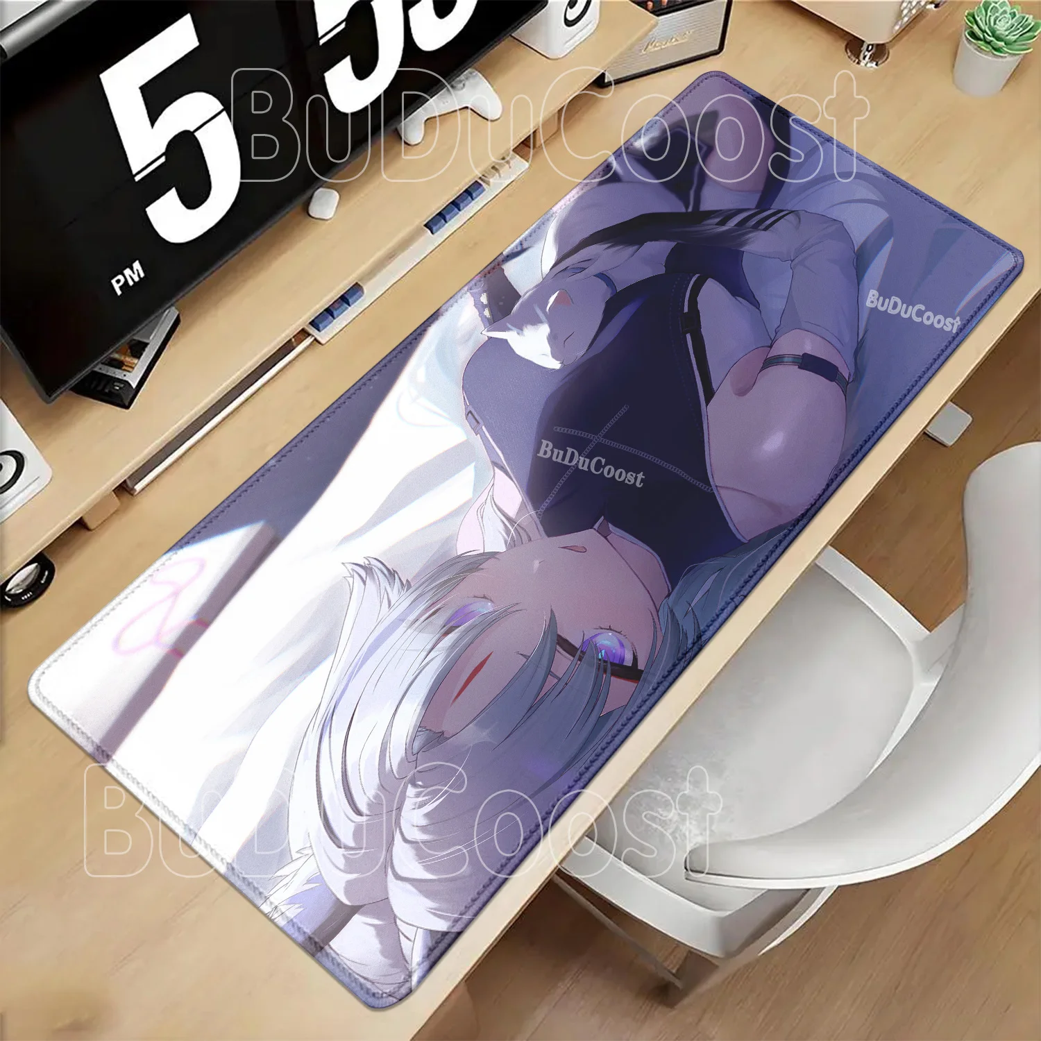 Arknights Endfield Gaming Overlock Mouse Pad Rubber Non-slip Mousepad PC Office Accessories Anime Girl Sexy HD Printing Desk Mat
