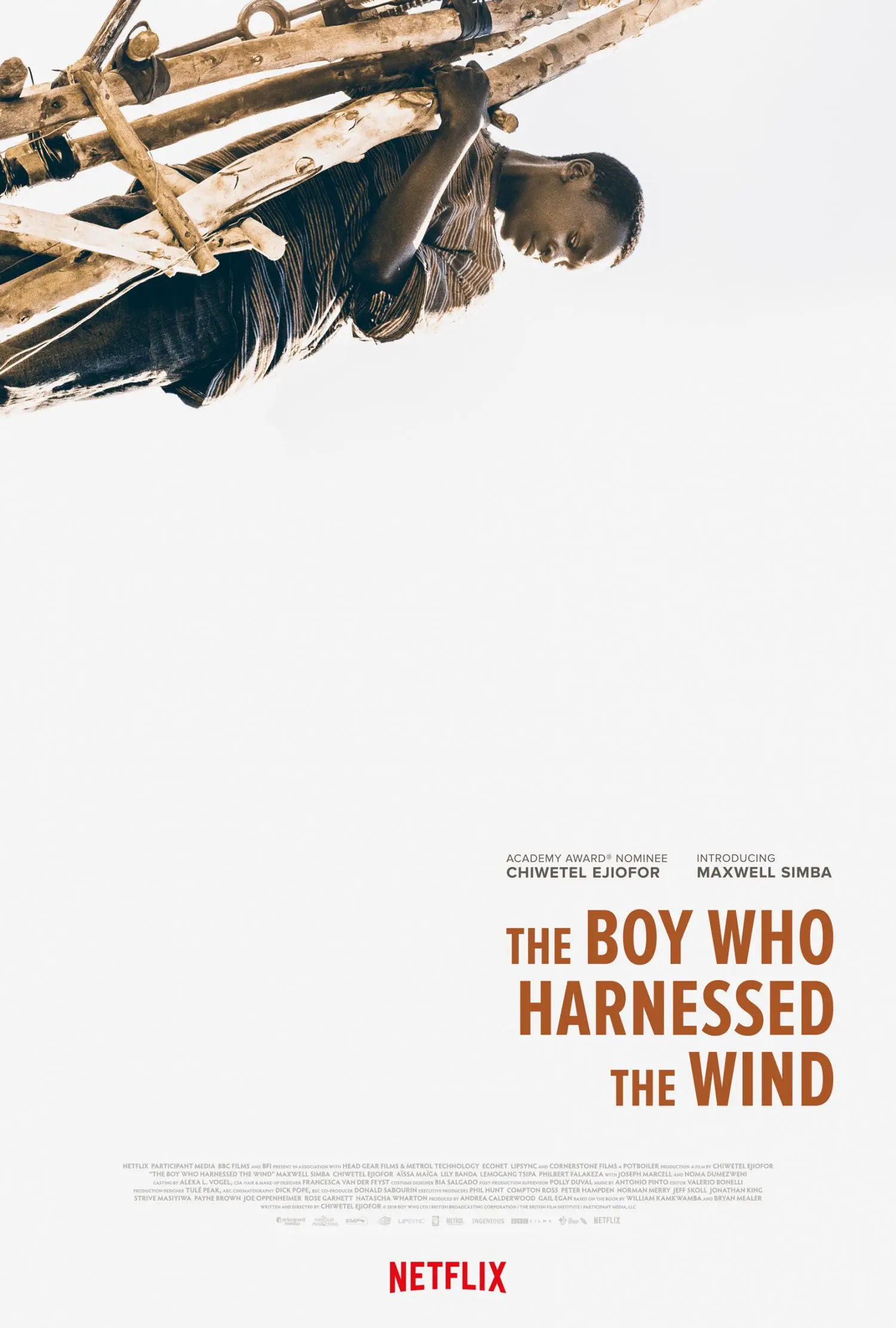 Movie The Boy Who Harnessed the Wind (2019)Art SILK POSTER Wall Art Home Decorative painting