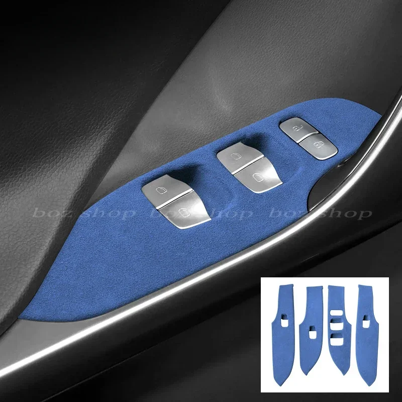For Mercedes-Benz Smart Elf No. 1 Modification Accessories Turning Fur Rising Window Button Panel Frame