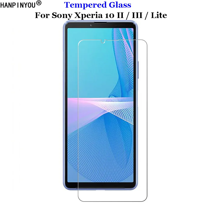 

For Sony Xperia 10 V IV II III Lite Clear Tempered Glass 9H 2.5D Premium Screen Protector Protection Film