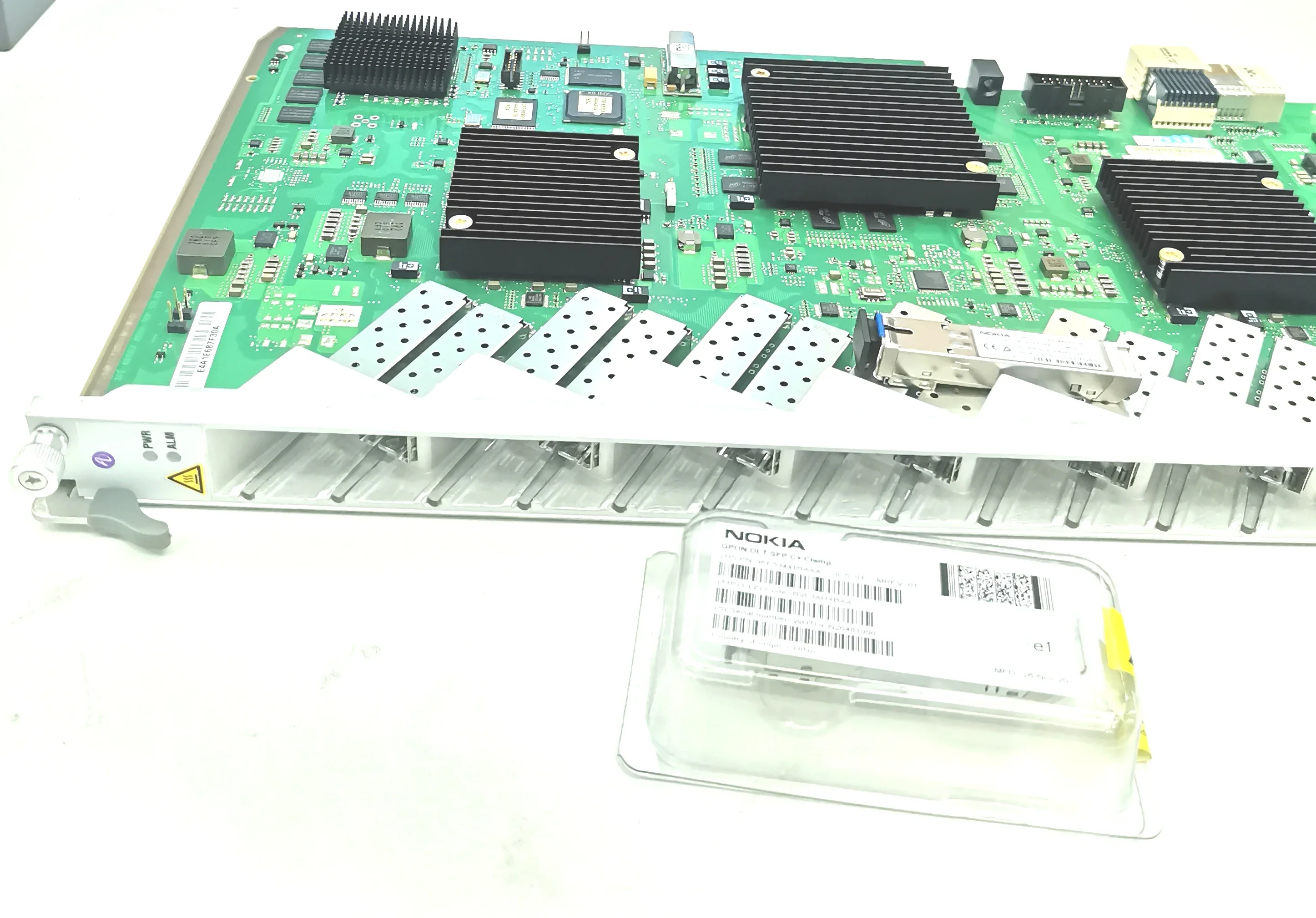 Alcatel-Lucent Bell 7360 OLT board FGLT-B ISAM FX 16-port GPON OLT line terminal board with C + module