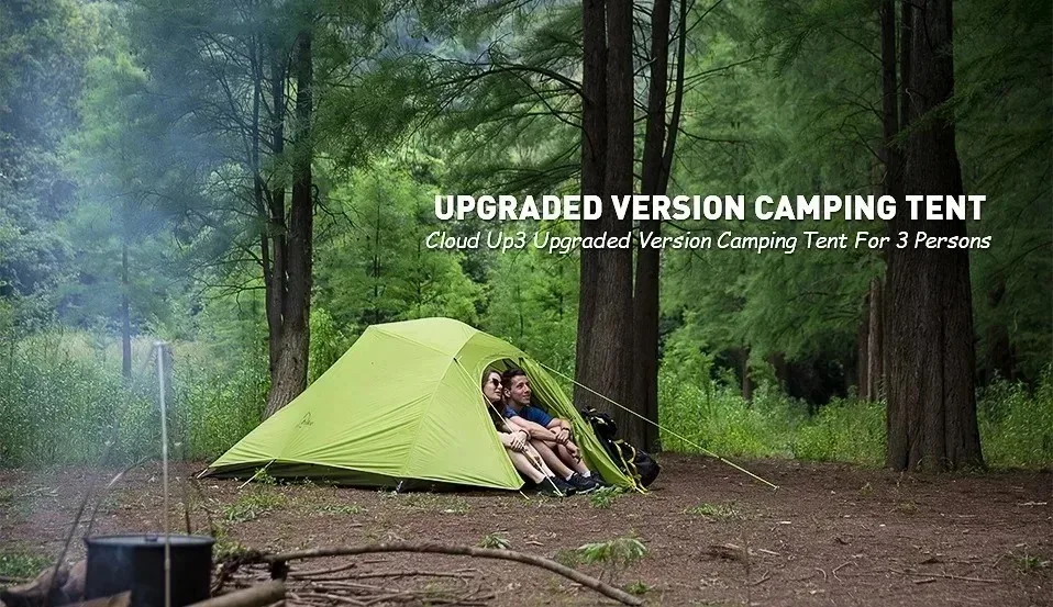 Mosquito Shelter Tents Ultralight Nylon Outdoor Tent  2025 New Cloud 1-3 Person Camping Tent Waterproof Double Layer