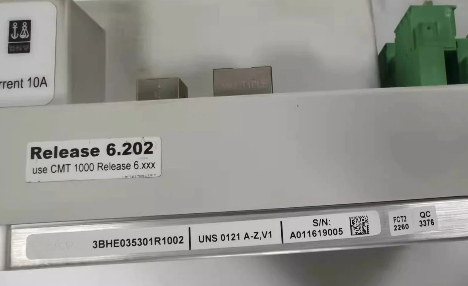 

2026 99 new UNITROL 1010 Control Unit 3BHE035301R1002 Original Spot