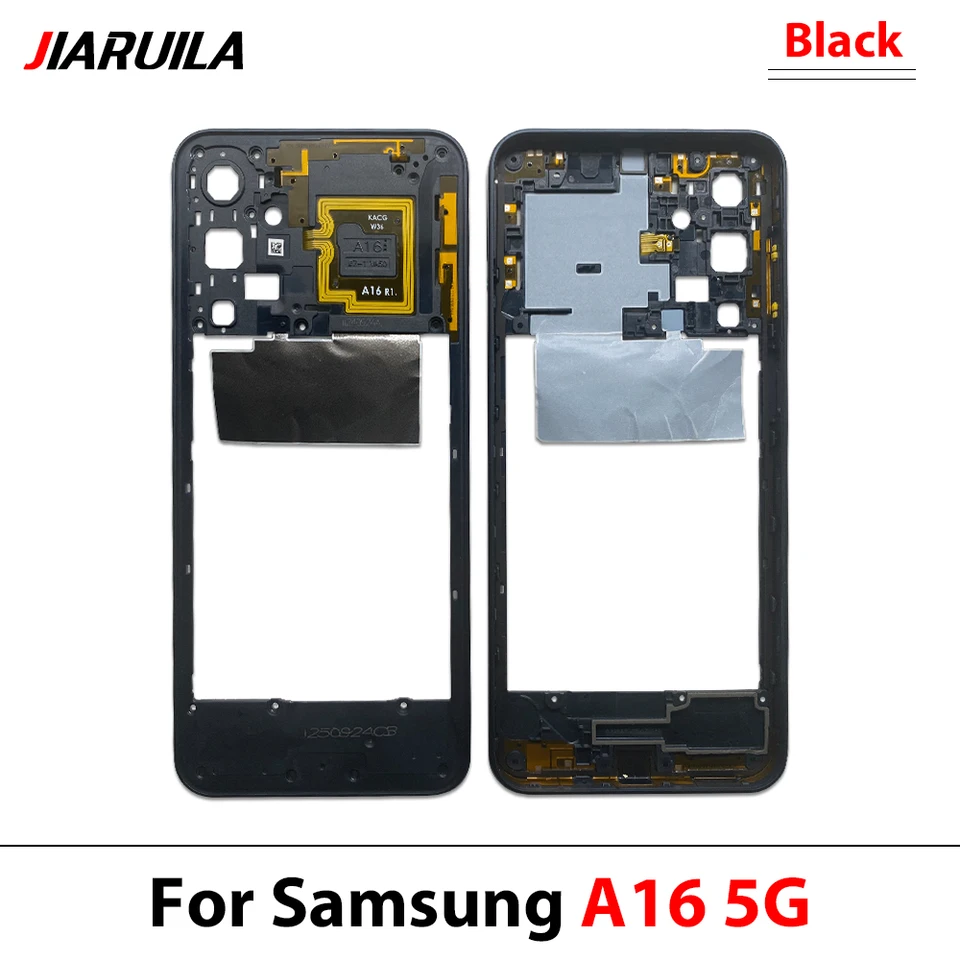 Marco Medio, Bisel Frontal y Cubierta Trasera para Samsung A06 5G A16 5G A24 4G 5