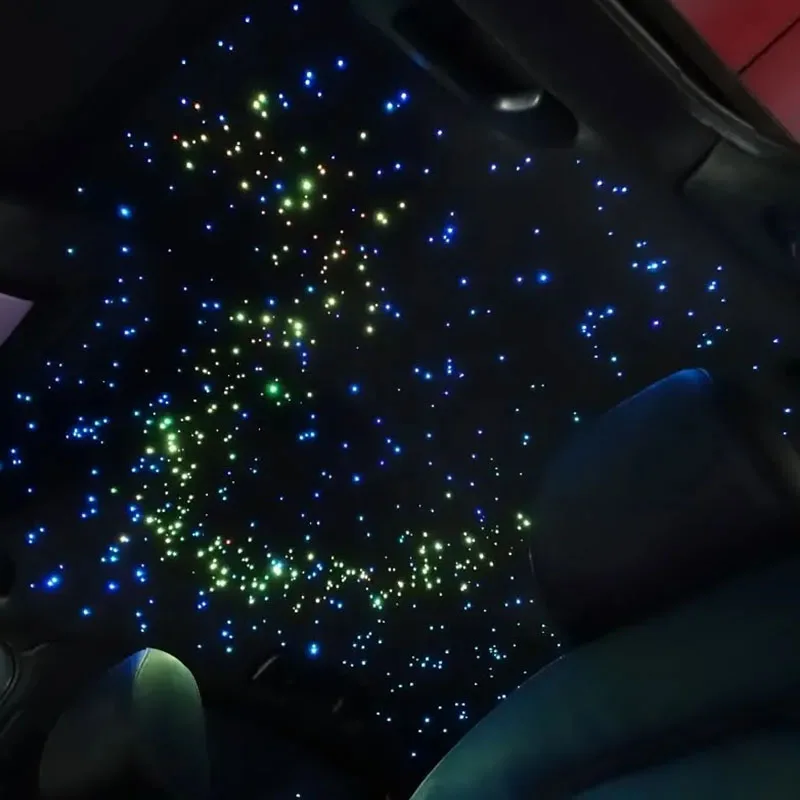 Premium Car Roof Star Light APP Remote Control RGBW Glow Fiber Optic Starlight Headliner Kits For Car Interior Decoration