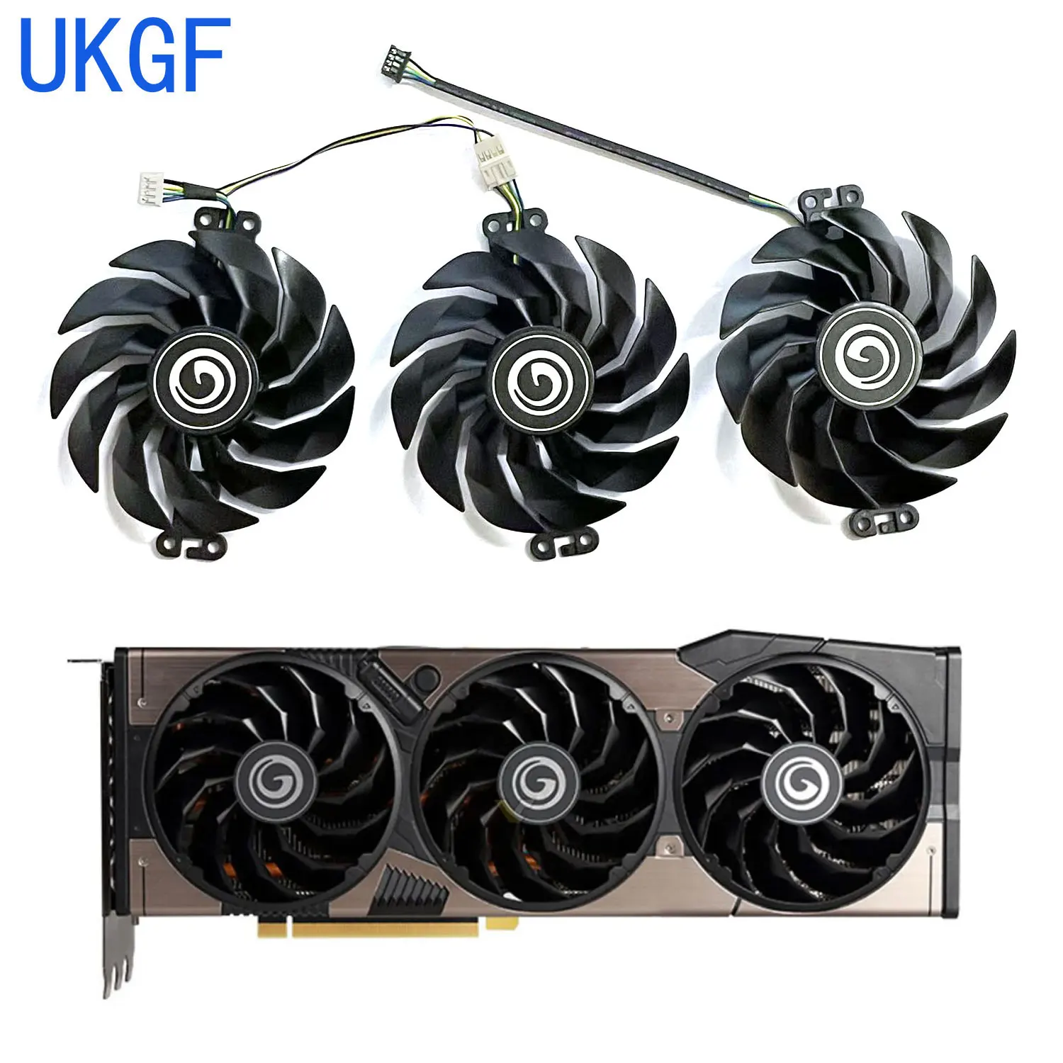 

Совершенно новый 95 мм 4-контактный FB9015M12LPA TH9215S2H-PDB02 для Galaxy KFA2 GeForce RTX 3090 3080 3070 3060 охлаждение видеокарты