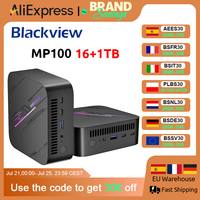 Blackview MP100 NEW Mini PC AMD R7 5700U/5825U  Windows 11 8-Core 16-thread 16GB DDR4 512GB/1TB SSD WiFi 6 Mini Computer PC