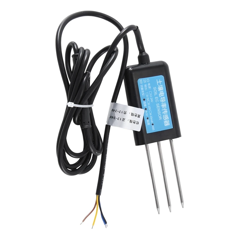 

1 Piece Isolated Soil Sensor Transmitter Rs485/Analog Soil Moisture Temperature And Humidity Sensor ABS