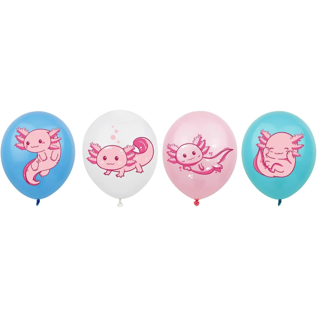 Axolotl Party Dekoration Axolotl Party Ballons Axolotl Party Tischdecke Axolotl Party Supplies – Detail 3