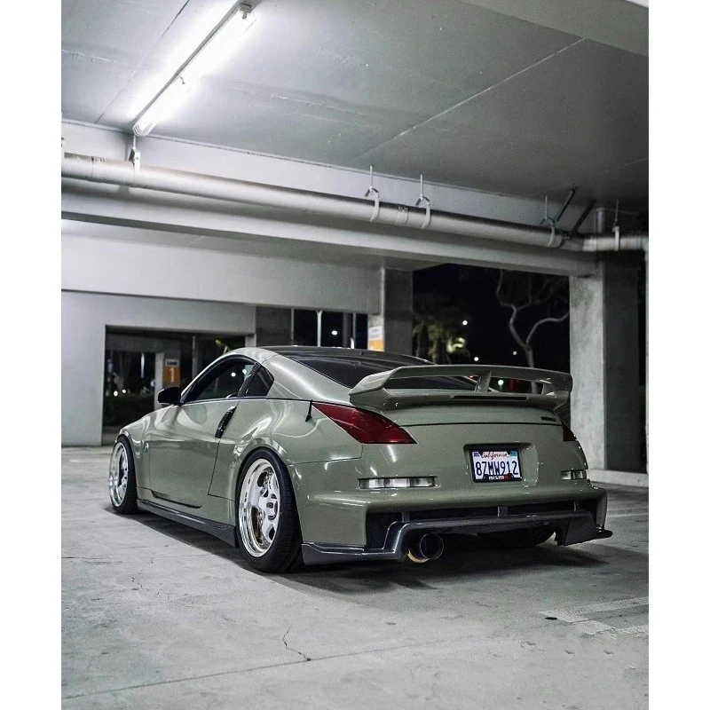 

Unique Car Body kit for 350Z 03-08 upgraded TOP large surround kit 350 modified front and rear bumper side skirt rear spoiler