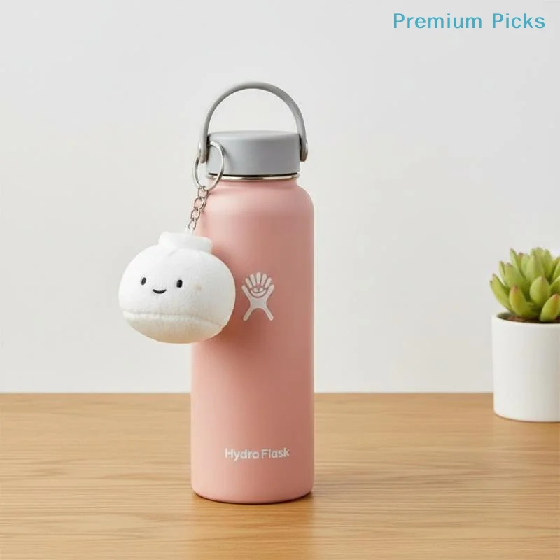 portableAdorable Steamed Bun Plush Keychain Fluffy Chinese Dim Sum Stuffed Doll Pendant for Backpack Charm Girls Small Gift