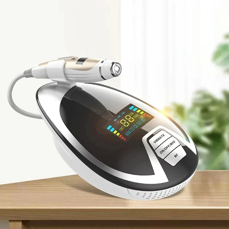 

Профессиональный бионический + RF-массажер для подтяжки глаз, высокочастотный вибрационный аппарат для подтяжки кожи, против морщин, темных кругов, усталости глаз