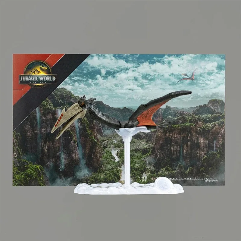 【In Stock】Bandai PLANNOSAURUS JURASSIC WORLD Quetzalcoatlus Aninm full Action Assembly Figure Model KIT Toy Gift