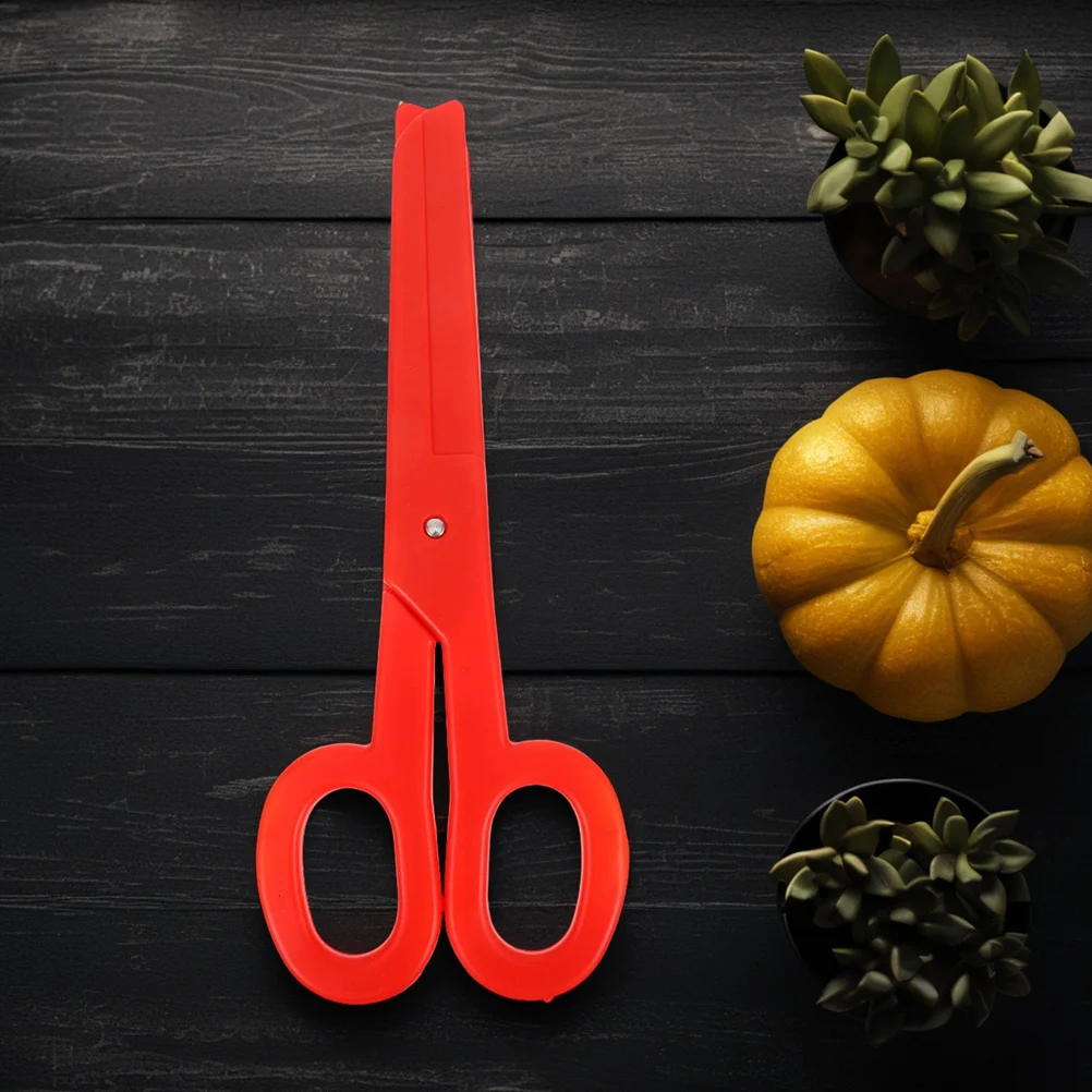 2pcs Giant Clown Scissors Prop Costume Accessories Large Pretend Play Shears For Halloween Party Comedy Show Photo Booth