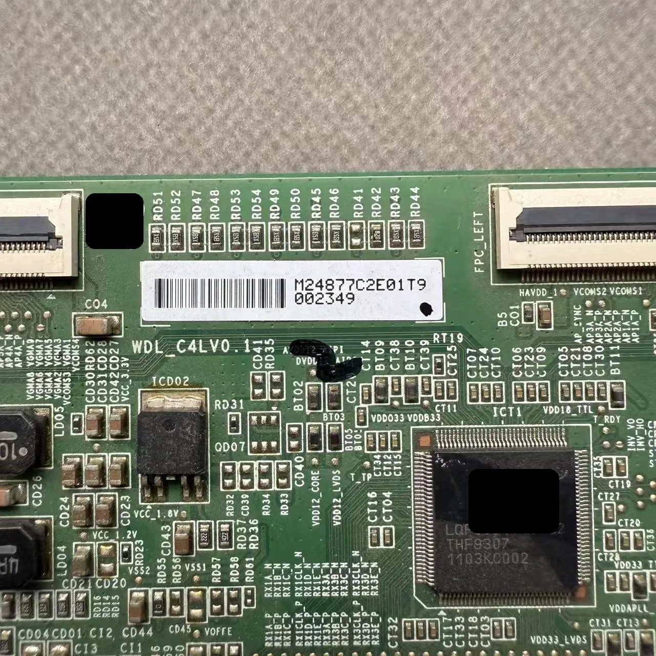 KDL-46EX650 KLV-55EX630 لوحة T-CON WSL-C4LV0.0 WDL-C4LV0.1 #2