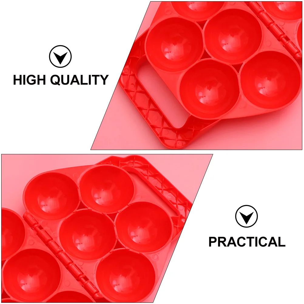 4Pcs Clip Langlebig Komfortable Griff Kinder Winter Outdoor Schnee Bälle, Der Werkzeuge Kinder Winter Schnee Spielzeug