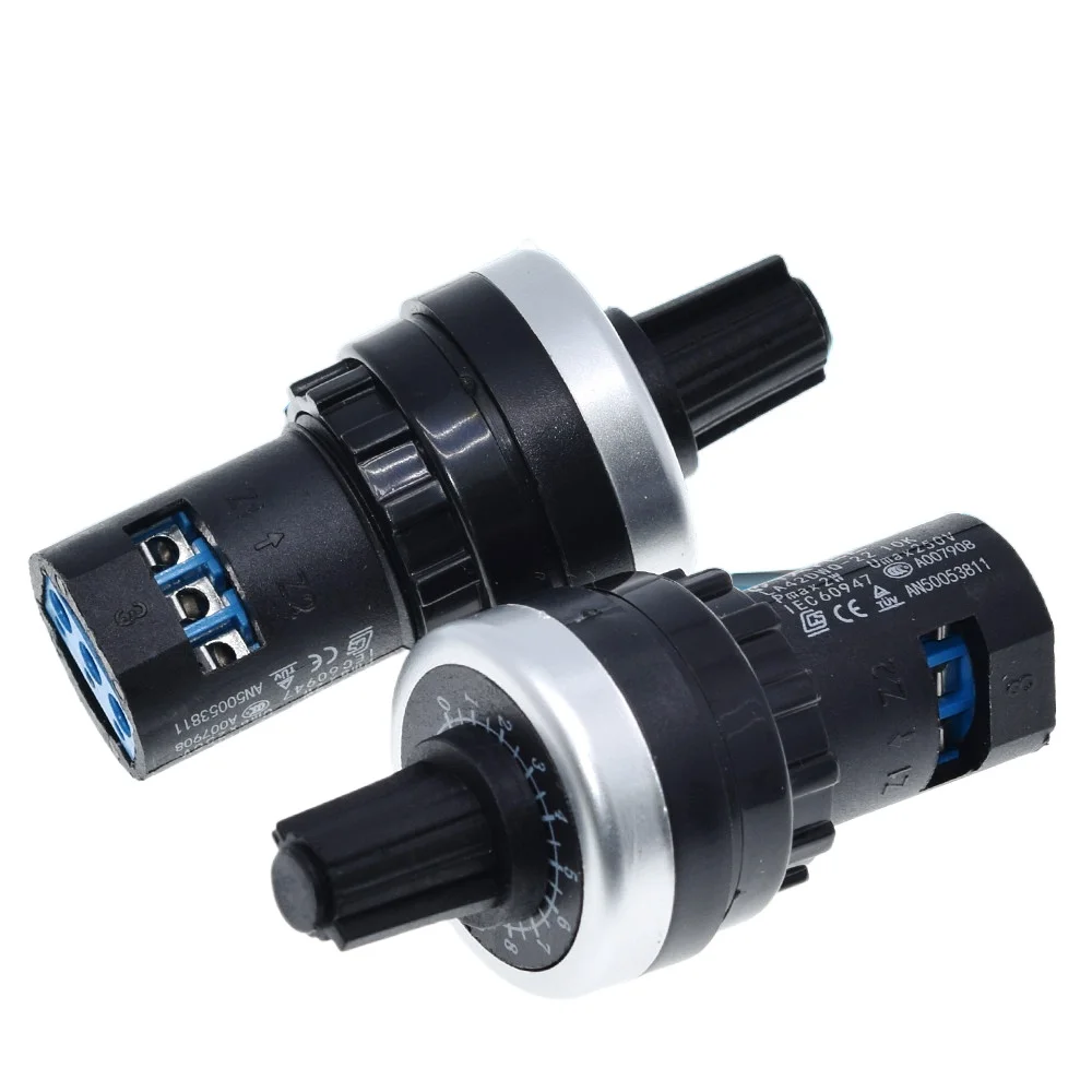 ​LA42DWQ-22 Rotary Potentiometer Resistance Switch Converter,  500K, 200K, 100K, 50K, 20K,10K, 5K, 2K, 1K