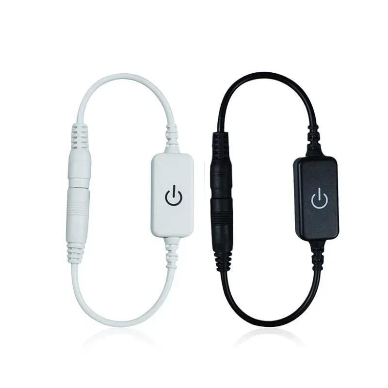 LED Dimmer Switch 1keys Dimmer 12V - 24V Light Switch Adjustment 3528 5050 5630 LED Strip Touch Dimmer Brightness Control