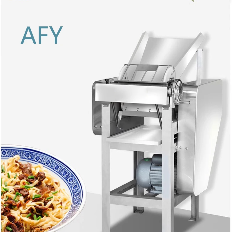 Silent High-Speed Noodle Maker for Home Kitchen Use Fully Automatic Dough Roller for Bread Steamed Bun Making Stainless Steel
