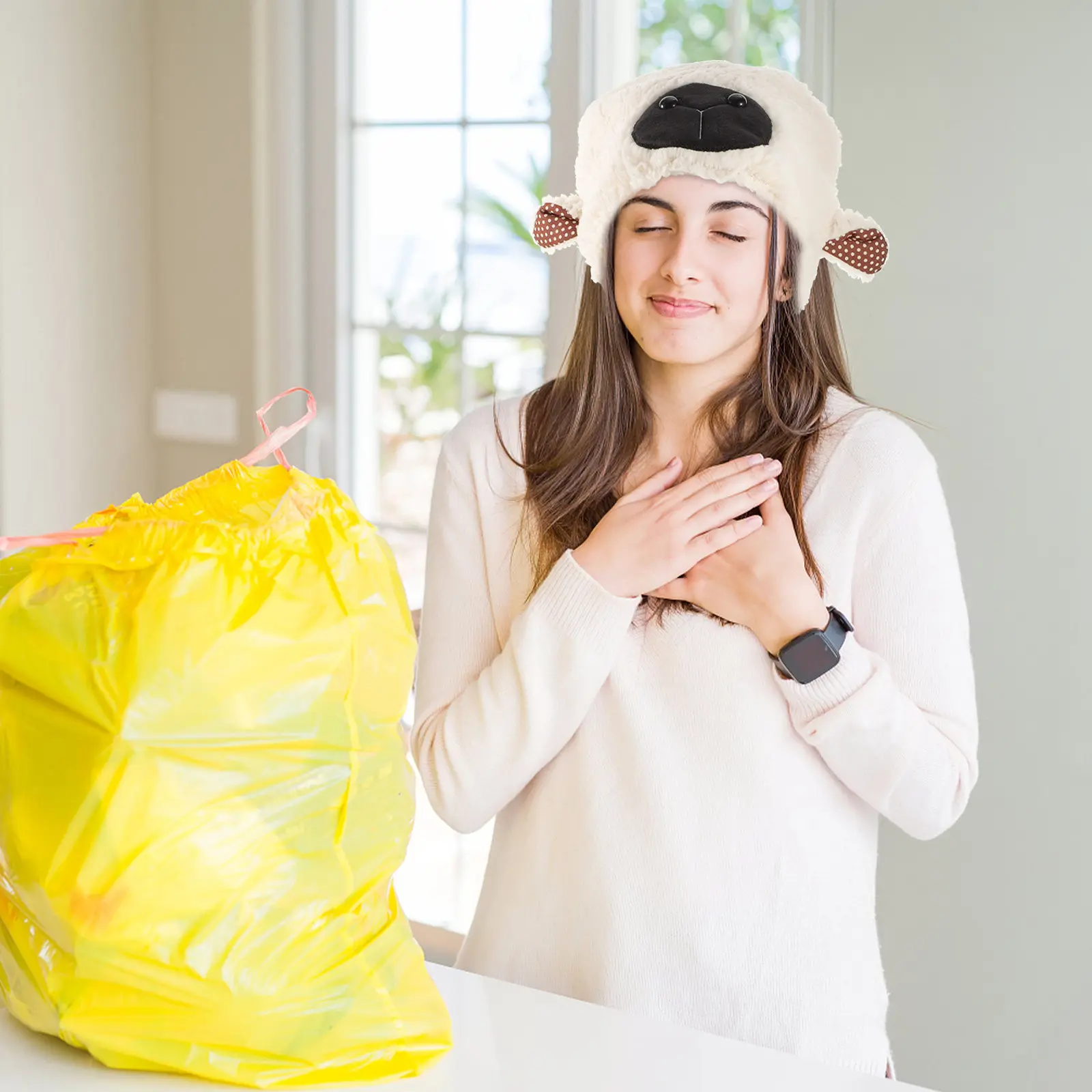 

Шапка-ушанка, очаровательный мультяшный головной убор, теплая шапка для Хэллоуина, Рождества, косплея, вечеринок, реквизит для фотосессий