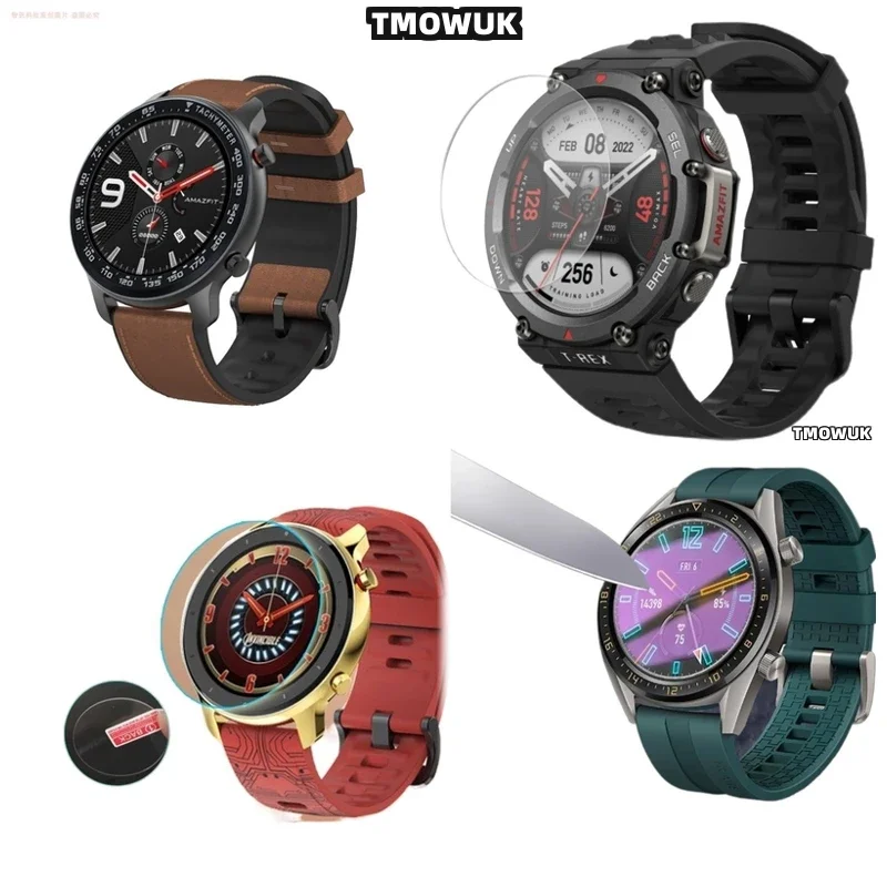 First - Rate HD Anti-Scratch For Amazfit GTR 42 47mm T Rex 2 3 T-Rex Pro T-Rex 3 Ultra Tempered Glass Screen Protector 9H