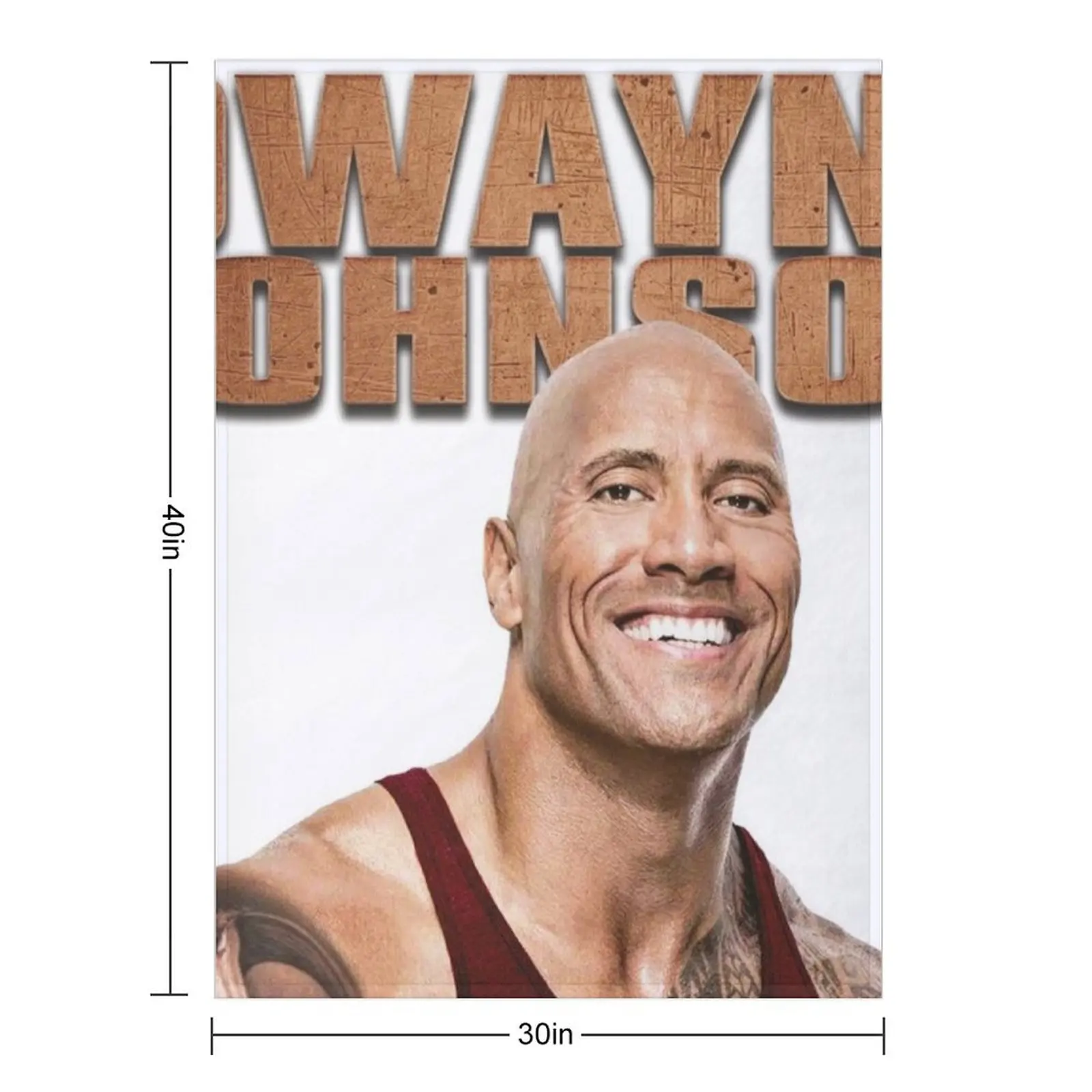 dwayne johnson Throw Blanket sofa bed Soft Plush Plaid Sofas decorative Blankets